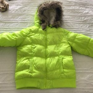 Justice winter coat girls size 14